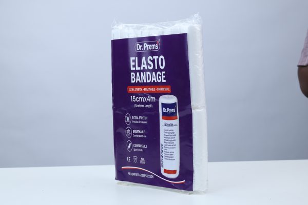 DR. PREM'S ELASTO BANDAGE (15CM X 4M)