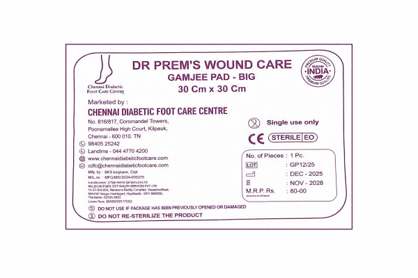 Dr.Prem’s Wound Care Gamjee Pad - Big